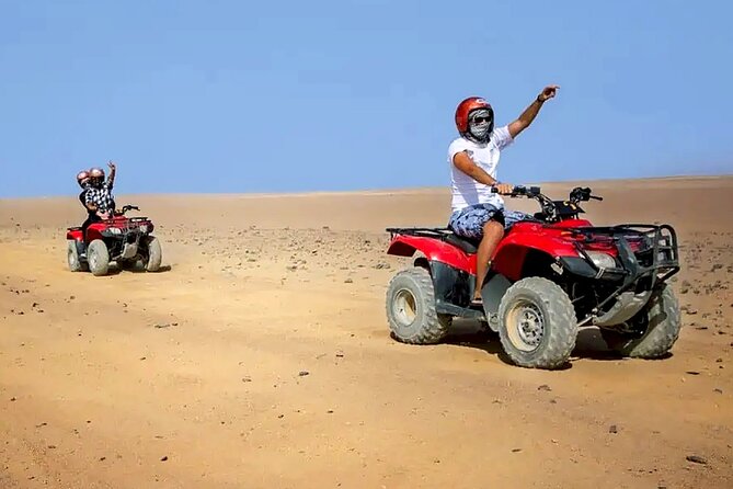 Hurghada Desert Safari Experience, ATV Quad, Camel Ride & Dinner - Spider Car Driving: Funny, Fast, and a Bit Bouncy