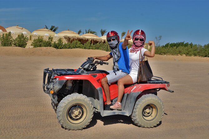 Hurghada Desert Safari on Quad Bikes With Camel for 3 Hours - Key highlights at a glance