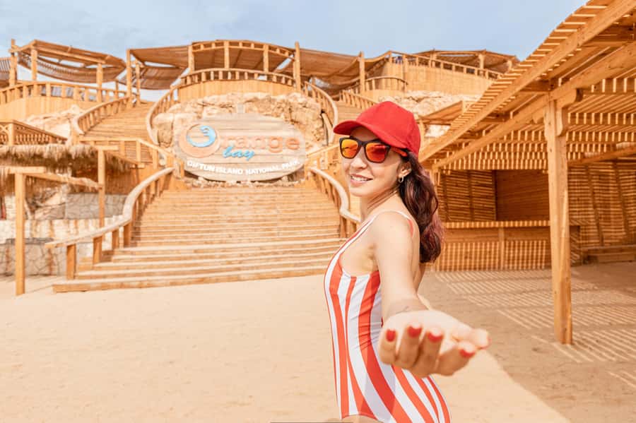 Hurghada: Elegance Yacht Cruise To Orange bay Island W lunch - Orange Bay time: the beach break that makes the cruise feel like a vacation