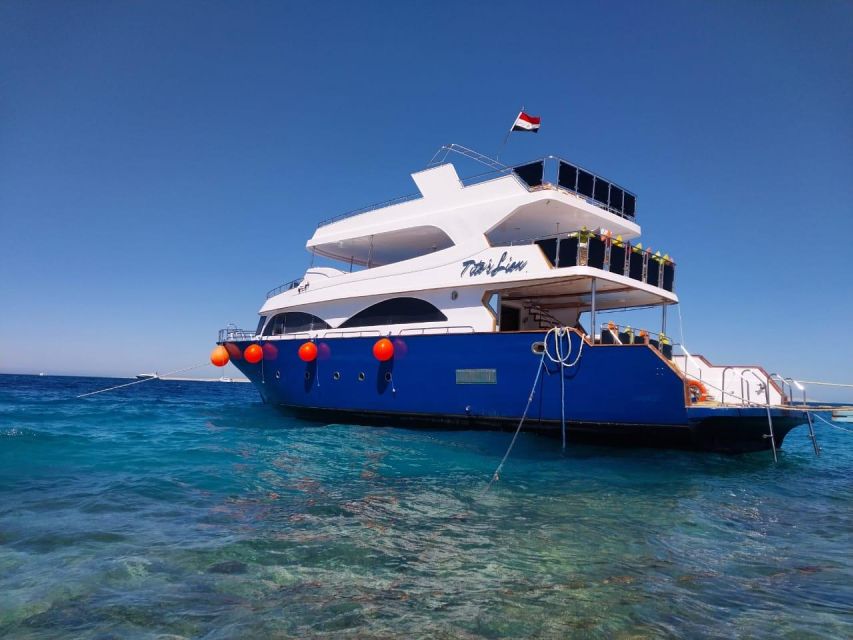 Hurghada: Elegance Yacht Cruise To Orange & Magawish island - Seafood lunch on board: what you get and why it matters