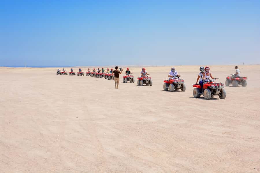 Hurghada: Full-Day Quad & Camel Ride, Stargazing, & Dinner - Sunset Dinner With Open Buffet, Tanura, and Belly Dancing