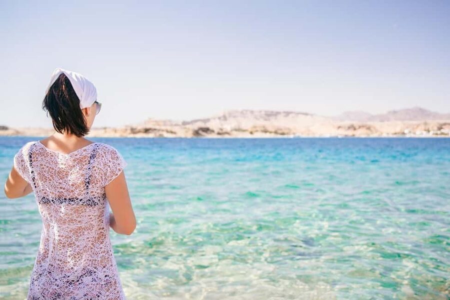 Hurghada: Full-Day Snorkeling Tour in Sharm El Naga w/Lunch - Beach time after snorkeling, where the day slows down