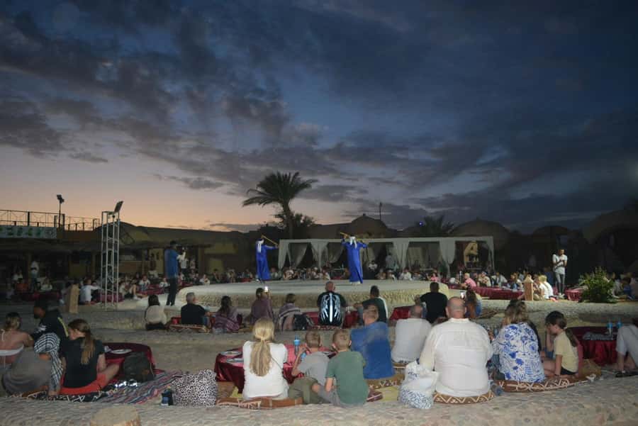Hurghada: Jeep Safari with Camel Ride, Dinner and Show - Bedouin Village Stop: Tea, Bread, and Daily Life Details