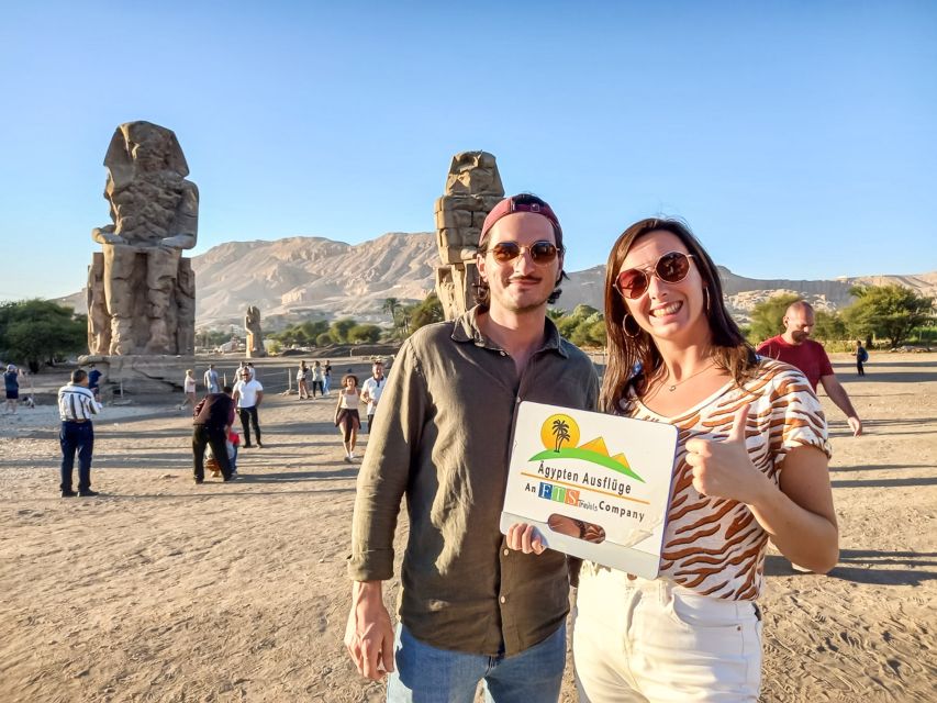 Hurghada: Luxor Valley of the Kings & Tutankhamun Tomb Trip - Lunch in Luxor plus an optional Nile boat crossing