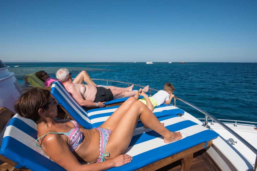 Hurghada: Luxury Orange Bay Cruise with Lunch and Pickup - Key highlights worth caring about