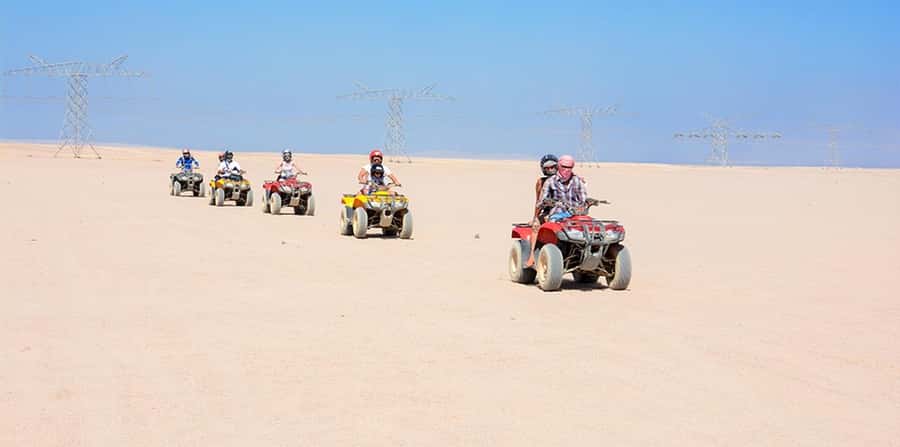 Hurghada: Morning Quad Bike Tour, Camel Ride and Transfer - Early Morning Combo: 1 Hour Quad Bike + 1 Hour Horse