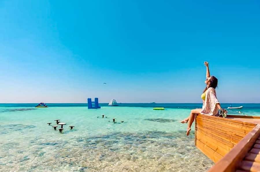 Hurghada: Orange Bay & Magawish Island Speedboat with Lunch - Orange Bay Island: the one-hour beach stop that pays off when you want less crowds