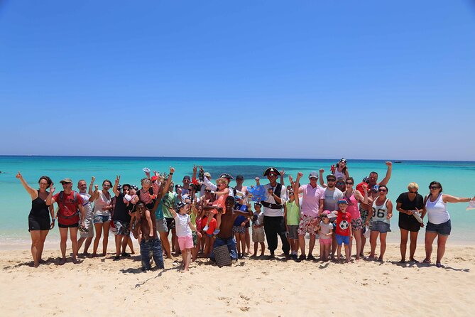 Hurghada Pirates sailing boat to Orange bay & Buffet Lunch - Orange Bay Relax Time, Without the Full-Day Burn