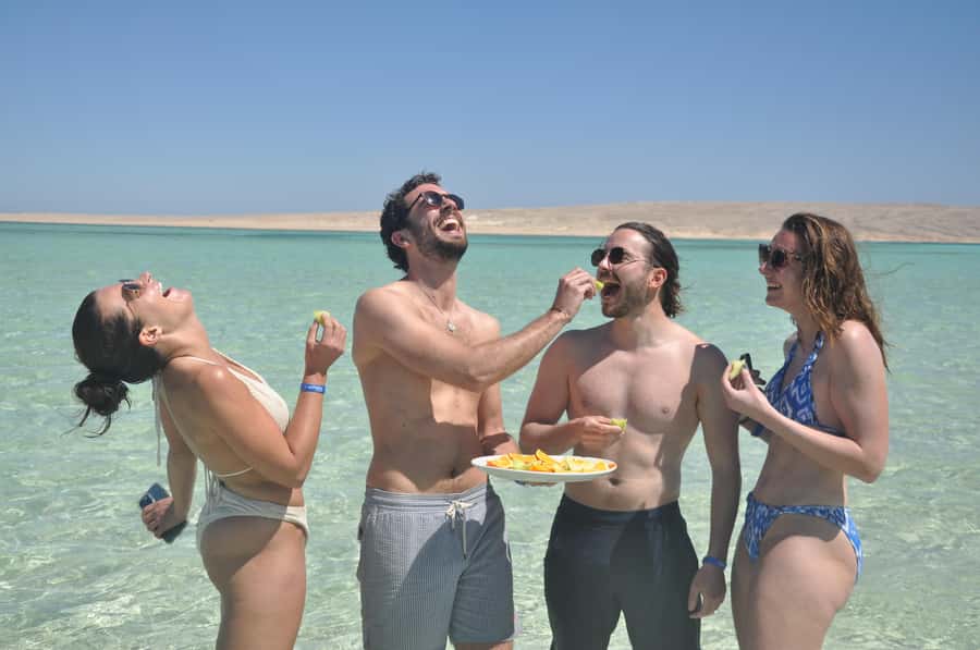 Hurghada: Private Speedboat Adventure with Snacks & Pick-up - Giftun Islands stops, and the real cost of the “popular beach”