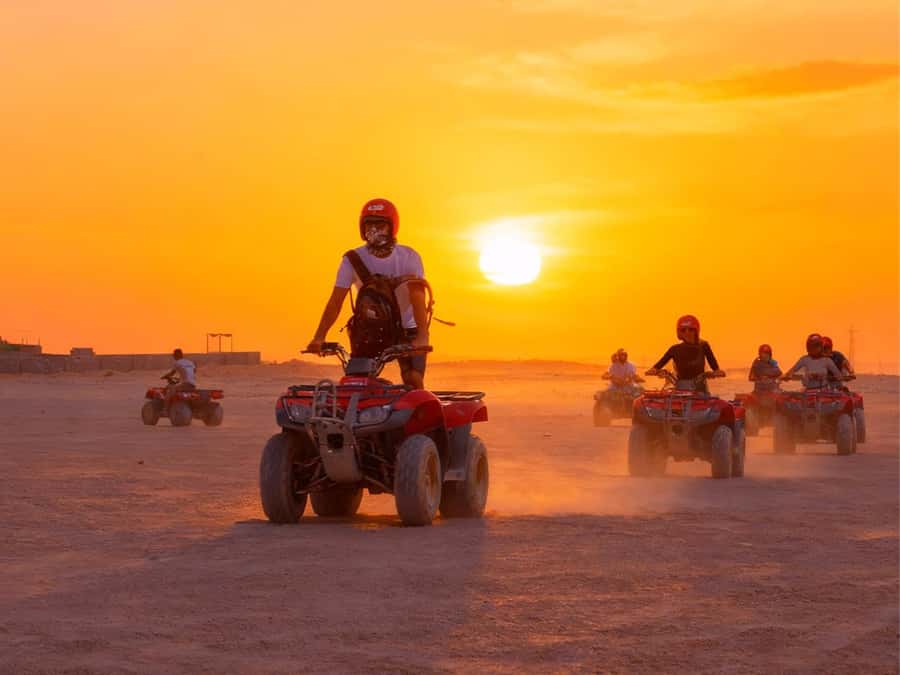 Hurghada Quad & ATV Ride with Camel, Desert Vibes & Sea View - How the pickup works and why timing matters in Hurghada
