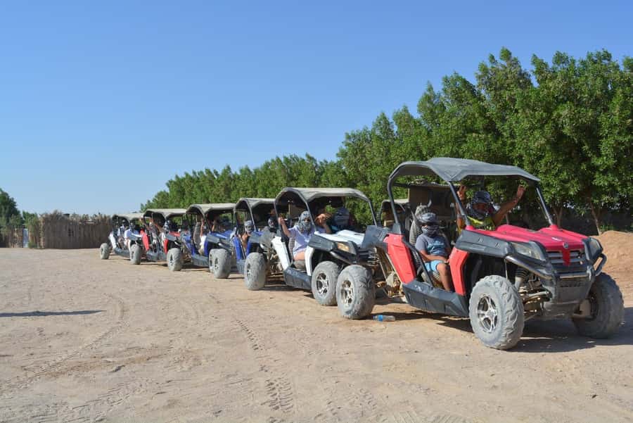 Hurghada: Quad Bike, Buggy, Jeep Safari, Camel Ride & Dinner - Jeep Off-Road to the Bedouin Village: the 25 km ride that makes the day feel real