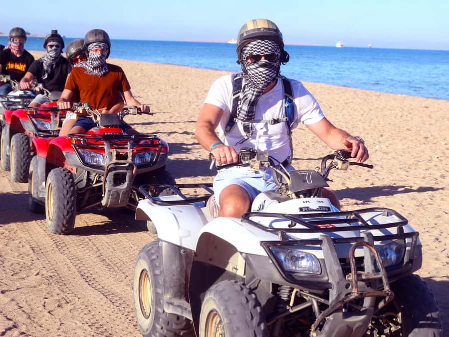 Hurghada: Quad Bike Tour of the Desert and Red Sea - A quad bike tour that makes the desert feel close