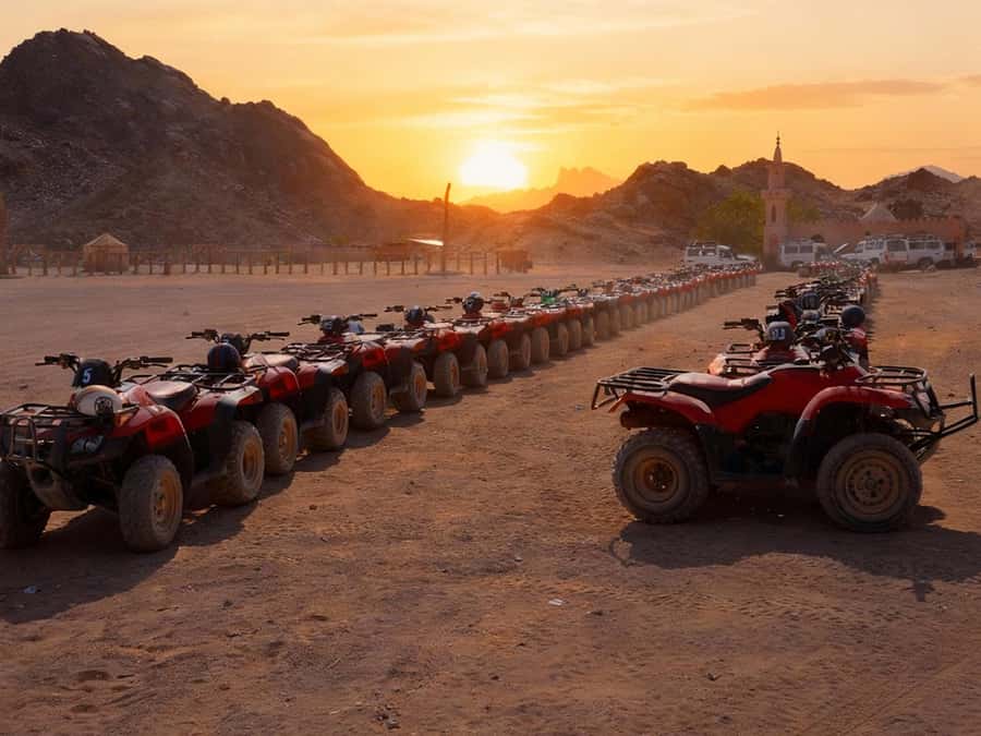 Hurghada: Quad Bike Tour of the Desert and Red Sea - Safety first, then you get to ride