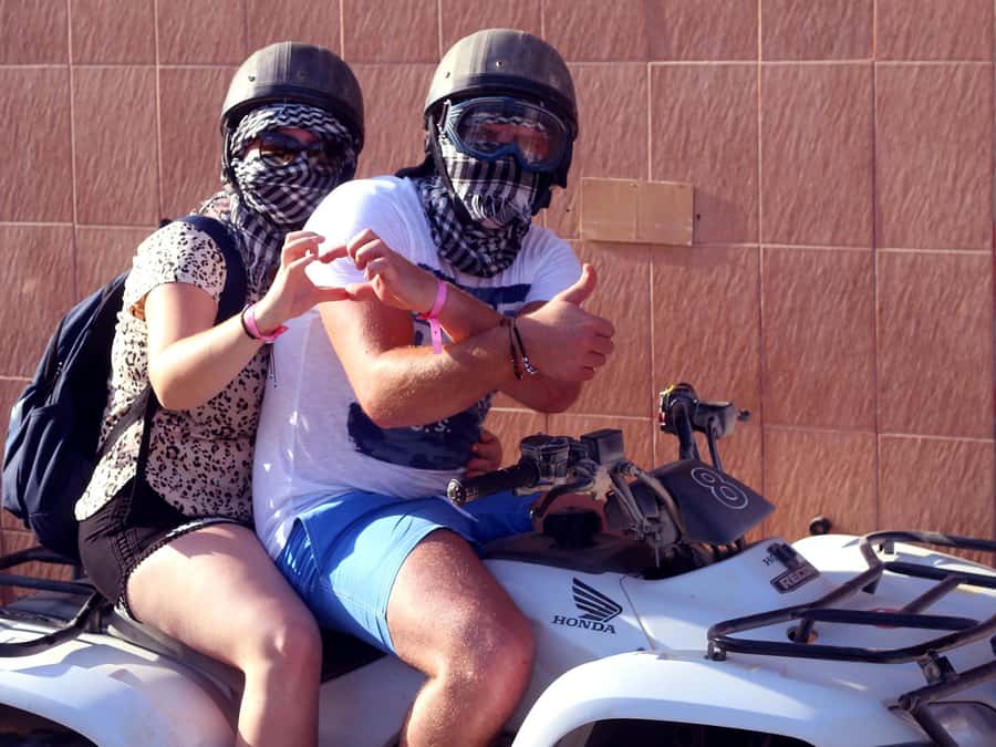 Hurghada: Quad Bike Tour of the Desert and Red Sea - Camel ride: a short photo moment or an upgrade