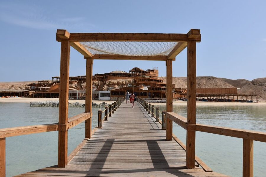Hurghada: Royal Luxury VIP Cruise to Orange Bay with Lunch - Magawish Island and the banana boat ride: fun, but be ready