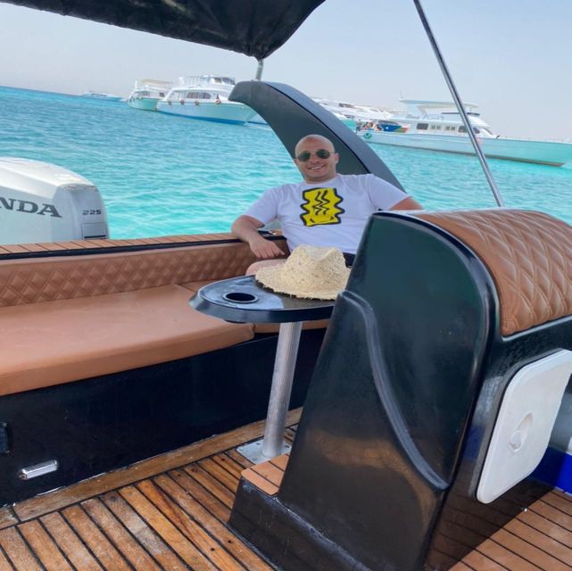 Hurghada: Safari ATV Quad & Speedboat to Orange bay island - The transfer to the marina: switching from dust to Red Sea air