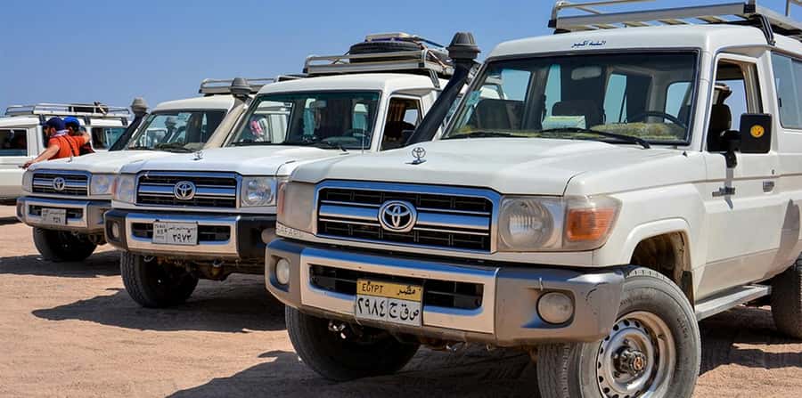 Hurghada: Safari Jeep, Buggy, Camel, Quad, Bedouin Dinner - Pickup and the Camp Setup That Keeps the Day Moving