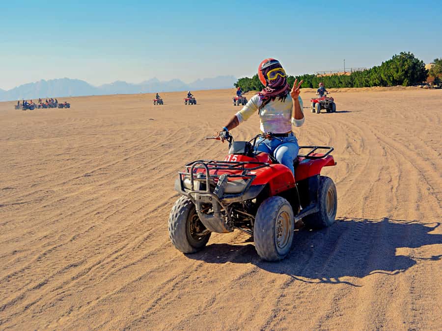 Hurghada: Safari Jeep, Quad, Buggy, Camel Ride & BBQ Dinner - First stop: the hotel pickup, the drive out, and how it sets the mood