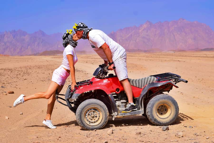 Hurghada: Safari Jeep, Quad, Buggy, Camel Ride & BBQ Dinner - Dune buggy thrills: fast sand turns and how to stay comfortable
