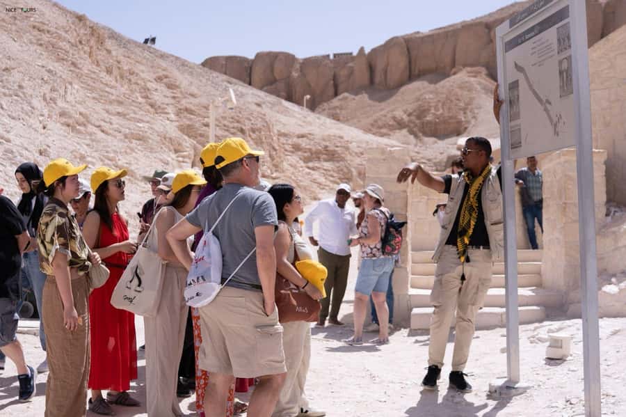 Hurghada: Small-Group Luxor Highlights & Tut Tomb Day Tour - Valley of the Kings: what to do when tombs are dark, crowded, and time-limited