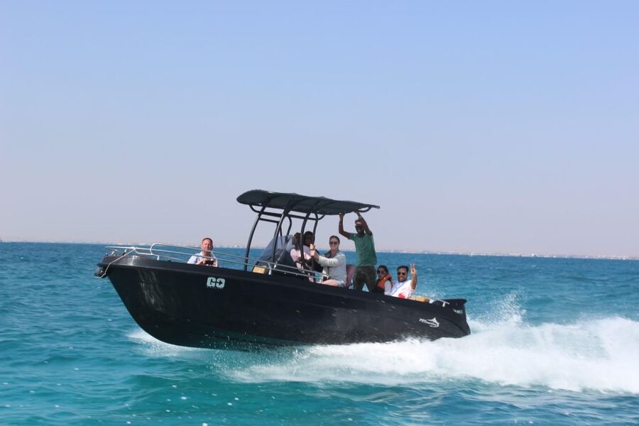 Hurghada: Speedboat Parasailing Adventures & Hotel Pick up - After You Land: Choosing Giftun Islands, Orange Bay, Nemo, or Magawish