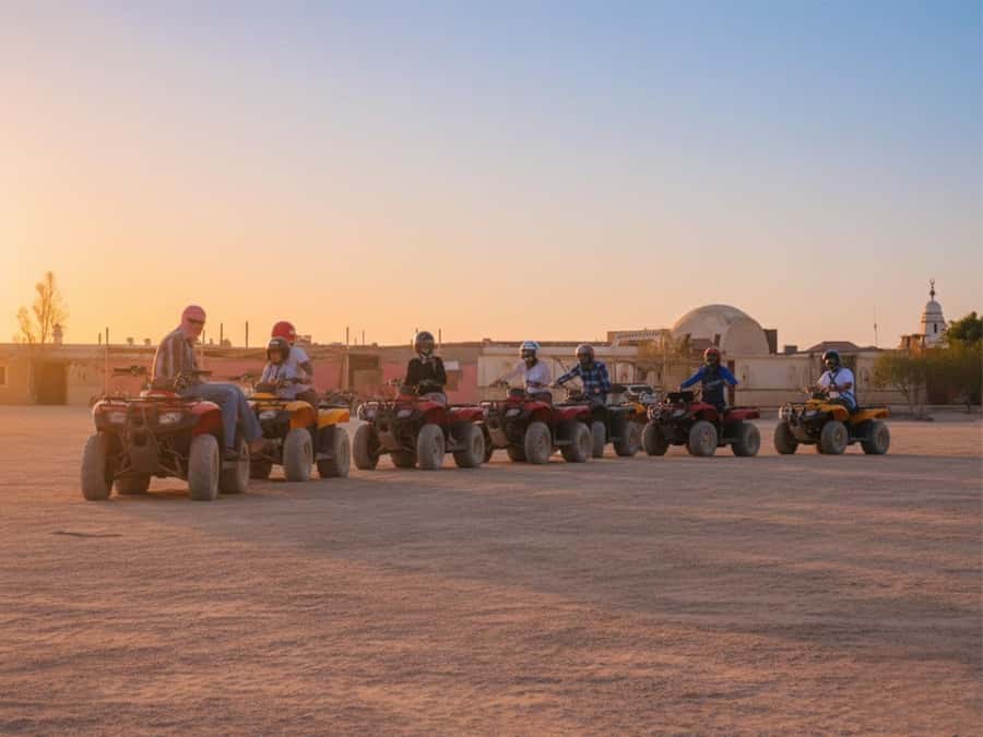 Hurghada: Sunrise Quad Bike, Camel and Oriental Breakfast - Before You Ride: Safety Briefing, Helmet, and a Real Test Drive