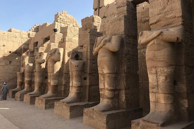 hurghada to Lxour private tour - valley of the king & more - Ramesseum and the Colossi of Memnon: big monuments, quick stops