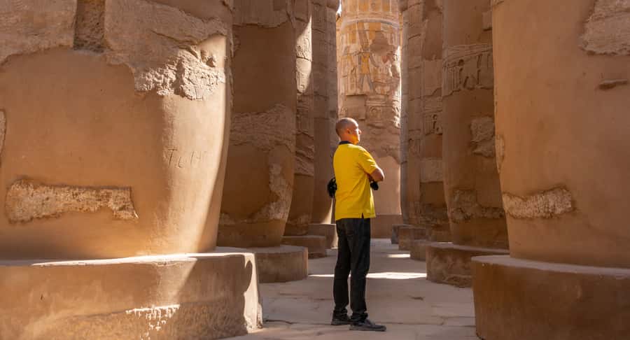 Hurghada: Valley of Kings Hatshepsut & Karnak Luxor Day Trip - East Bank temples: Karnak Temple and the Luxor Temple photo stop
