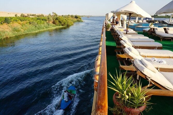 Luxury Cruise from Aswan to Luxor 4 Days with Abu Simble Temple - Luxor East Bank finish: Karnak and Luxor Temple after check-out