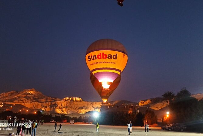 Luxury Hot Air Balloon Flight Over Luxor - A Note on Crew, Guides, and Photo Support
