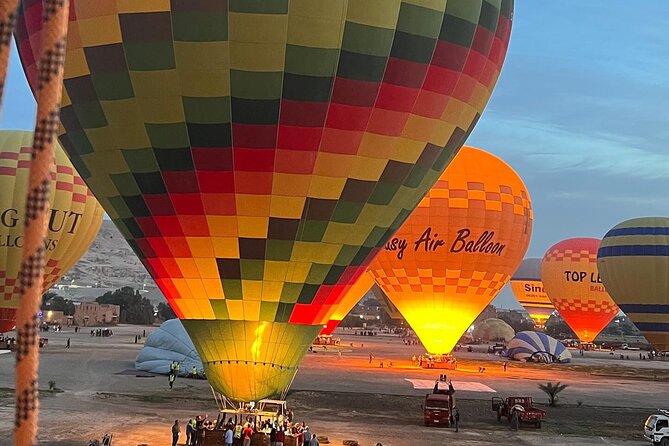Luxury Hot Air Balloon Ride Luxor, Egypt VIP Service - Crossing Into Balloon Mode: The Takeoff Area Experience