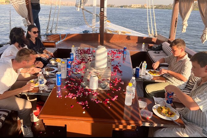 Luxury Private Felucca on the Nile with Lunch - The 2-hour luxury felucca ride, what you actually get