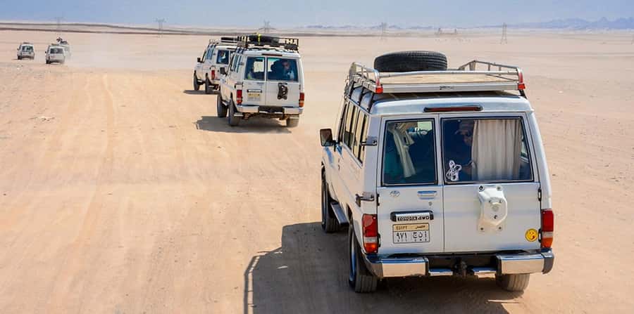 Makadi Bay: Mega Tour Jeep, ATV, Buggy, Camel, Dinner & Show - From 4WD Jeep Safari to Mirage Moments and Buggy Time