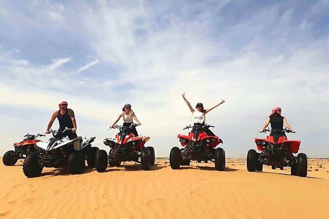 Makadi Seaside and Desert: 2h Quad Bike Adventure - Group Size of Max 15: A Better Ratio for Instruction