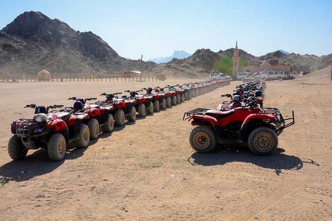 Makadi Seaside and Desert: 2h Quad Bike Adventure - Price and Value: $17 for 2 Hours With Pickup and Helmet