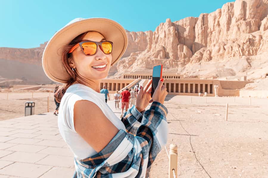 Marsa Alam : Over Day Tour to Luxor & Balloon Ride & Felucca - Luxor Temple and Karnak: the East Bank with real pharaoh context