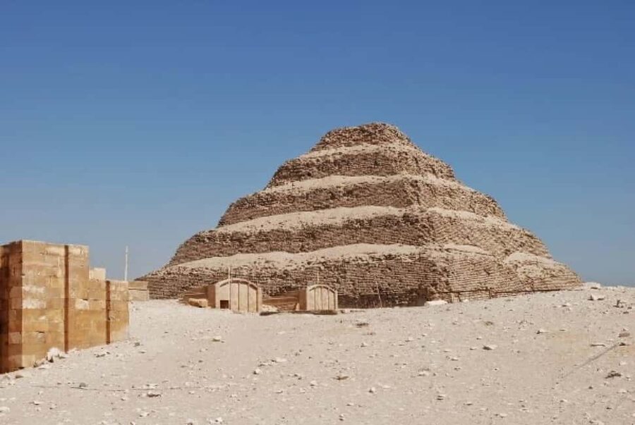 Memphis, Saqqara and Dahshur Day Tour From Cairo - Saqqara Step Pyramid of Zoser: the blueprint moment