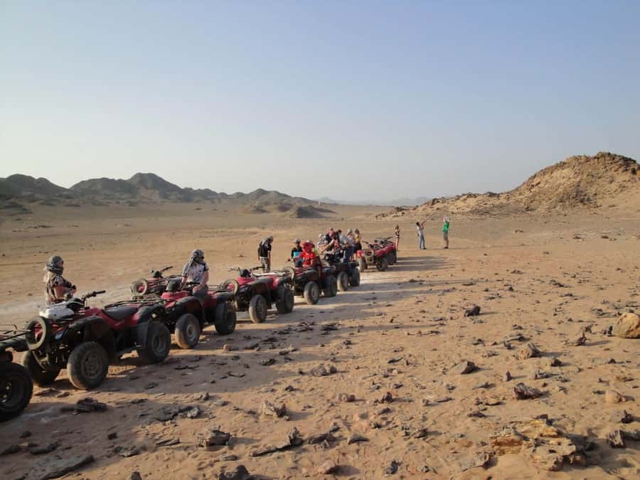 Morning Trip: Desert Safari Riding a Speed Quad Bike, Pickup - Price And Value: Is $27 A Good Deal?