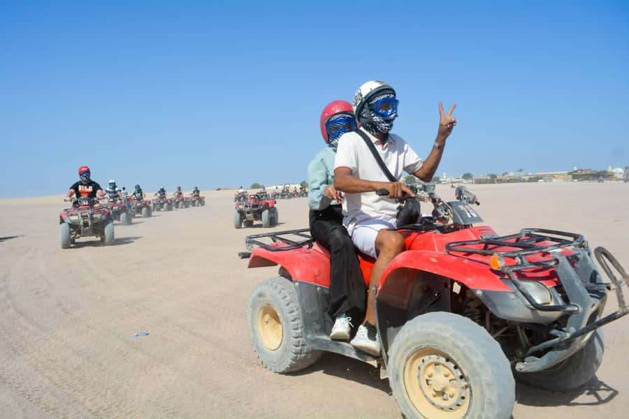 Morning Trip: Desert Safari Riding a Speed Quad Bike, Pickup - Practical Tips To Make Your Ride Better