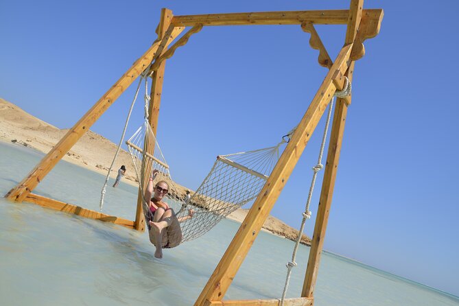 Orange bay Island and Parasailing, Snorkeling, & Water Sports, Lunch - Hurghada - How the 8-hour Orange Bay day works from Hurghada