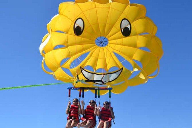 Orange bay Island and Parasailing, Snorkeling, & Water Sports, Lunch - Hurghada - Parasailing and water sports: high fun, but timing and wind rule the day