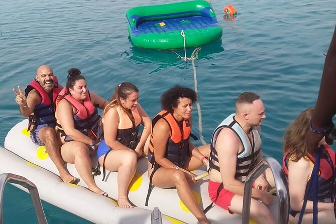 Orange Bay Island Deluxe Snorkeling, Water Sports from Hurghada - Pickup, marina timing, and what your morning will feel like