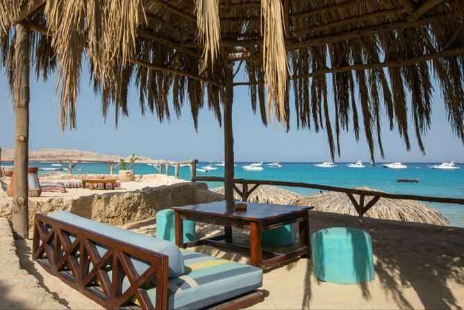 Orange Bay island Maldives of Egypt snorkeling Private 4 hours - Hotel pickup to marina: how the 4 hours actually flow