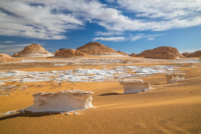 Overnight Safari Trip To Bahariya & White Desert - Black Desert off-road, Bedouin Village El Hez, and the Crystal Mountain cave
