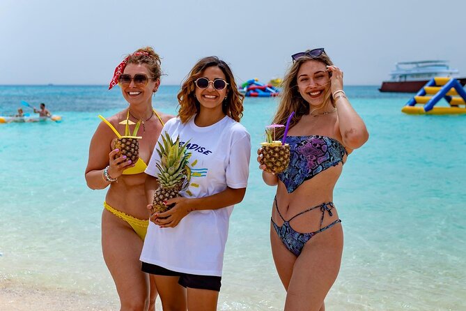Paradise Island - Paradise Island beach time: swings, games, volleyball, and the noise reality