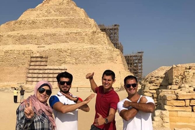 Privat tour:Giza Pyramids, lunch ,Saqqara,Memphise, Dinner Cruise - Stop 2: Saqqara Step Pyramid of King Zoser and Underground Teti