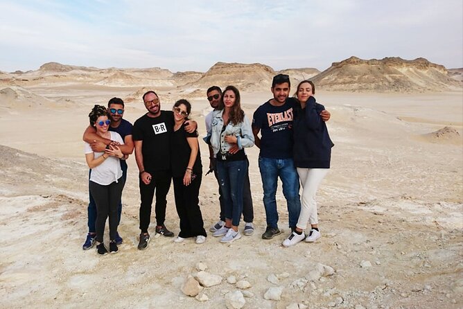 Private 2 Days Jeep Safari to White Desert and Bahariya Oasis - White Desert National Park: Crystal Mountain and the Crystal Hill moments