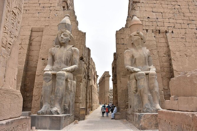 Private 6-Days Egypt Tour Package with Nile Cruise by Flights - Day 3: Karnak and Luxor Temple on the East Bank, felucca ride, ship check-in