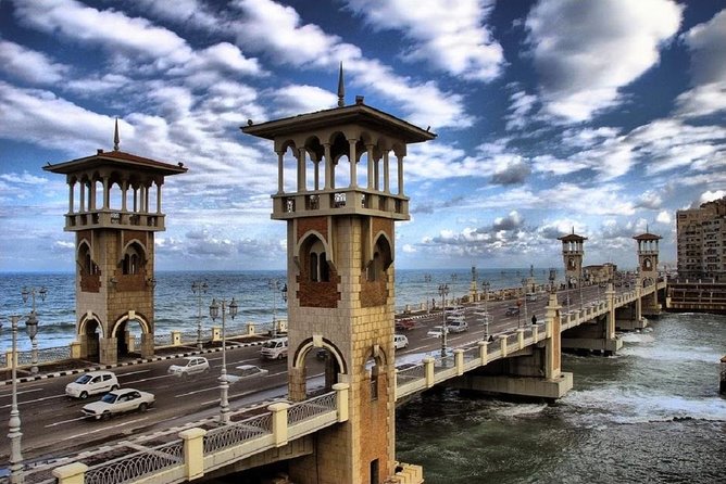 Private Alexandria Highlights Guided Day Tour - Qaitbay Citadel and sea air around Pharos Island