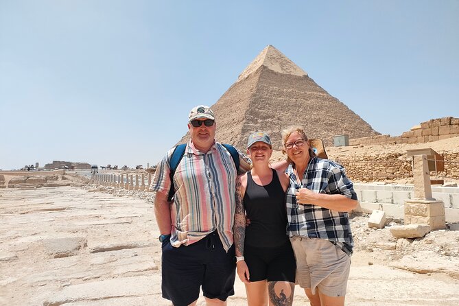 PRIVATE ALL INCLUSIVE Giza Pyramids,Sphinx,Camel&Inside Pyramid - Stop 5: Panoramic viewpoint over six pyramids, plus the camel ride option